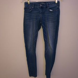 Express Low Rise Stella Jeggings